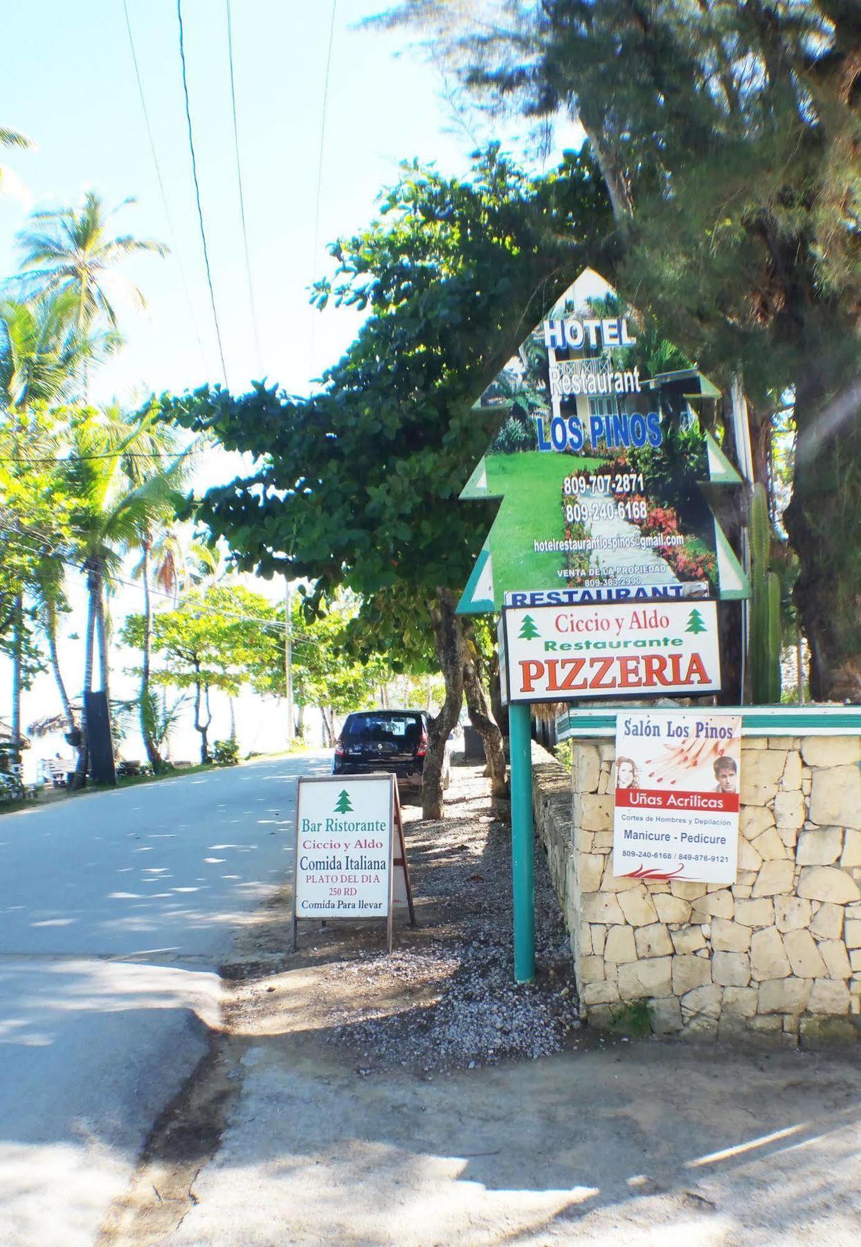 Hotel Los Pinos Las Terrenas Eksteriør billede