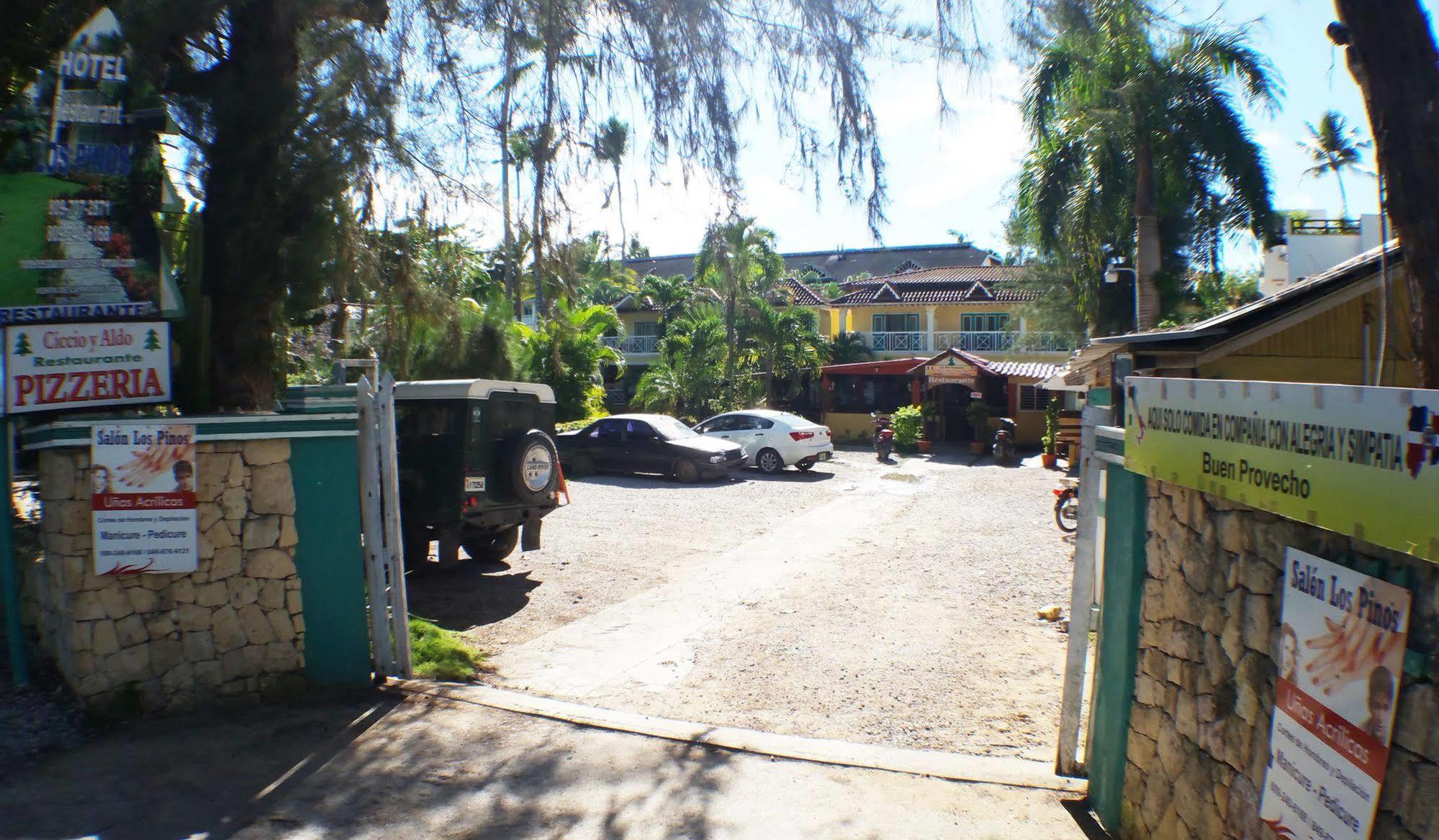 Hotel Los Pinos Las Terrenas Eksteriør billede